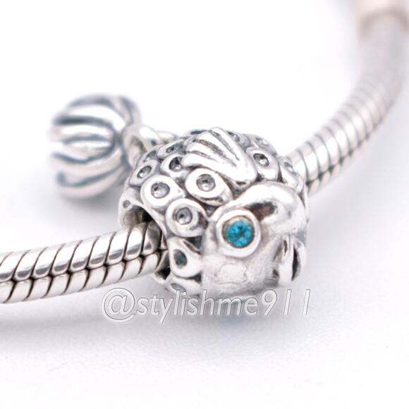 Authentic PANDORA Splish-Splash Fish Charm Pandora - 791108TPP - Picture 3 of 14